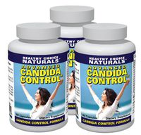 Candida Control Supplement- 3 bottles/180 Capsules