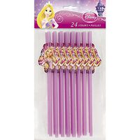 Disney Tangled Party Straws, 24ct