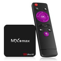 Docooler MX9 max Smart Android 7.1 Mini PC RK3328 Quad Core 4K VP9 H.265 HDR10 USB3.0 2GB / 16GB WiFi LAN HD Media Player US Plug