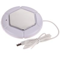 Desktop Portable USB Electronic Heat Insulation Plate Novelty Item Powered Cup Mug Warmer Coffee Tea Drink USB Heater Tray Pad