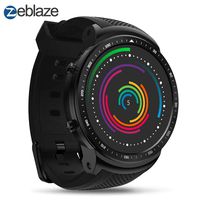 OUYAWEI Smartwatches Zeblaze Thor PRO 1.53 Inch 1+16GB 3G GPS WiFi Smartwatch Android 5.1 MTK6580 Quad Core 2.0 MP Camera Heart Rate Monitor Smart Watch