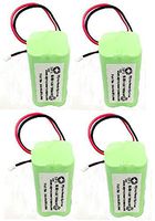 SPS Brand 4.8 V 1800 mAh Replacement Battery for Summer Baby Monitor 02720 Baby Monitor (4 Pack)