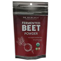 Dr. Mercola, Organic Fermented Beet Powder, 5.29 oz (150 g), 30 Servings, Supports Healthy Blood Flow, Supports Immune Health, non GMO, Soy Free, Gluten Free, USDA Organic