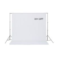 10ft x 13ft White Photo Video Photography Studio Muslin backdrops, Photography Backgrounds Background Screen