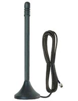 4.5" 3dBi Cradlepoint Router Magnetic Mount Antenna w/10ft Coax Cable - SMA Male