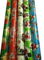 North Pole Kittens & Pups ~ Christmas Gift Wrap (2 Rolls - Assorted)