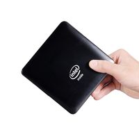 Fanless Mini PC Windows 10 (64-bit) [Intel X5-Z8350/4GB/64GB/Dual-Band Wi-Fi/Gigabit Ethernet] Mini Desktop Computer with Mounting Bracket