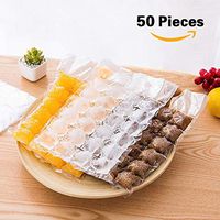FishMM Disposable Ice Cube Bag, Keep Food Fresh Outdoors, Convenient and Healthy, Easy Release, No Spill Ice Cube, Stackable, Compact, Odor Free Ice Cube