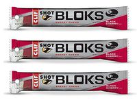 Clif Shot Bloks - Black Cherry (3 x 2.1oz Bars)