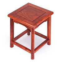 XiaoZou Shower Chair Shower Seat Wooden Bathroom Seat Stool Red Wooden Table Stool Spa Bathroom Very Footstool Wooden Non-Slip Bath Stool