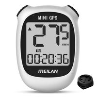 MEILAN M3 Mini GPS Bike Computer Wireless Cycling Computer Bicycle Speedometer and Odometer Waterproof Cycle Computer Bicycle Computer for Road Bicycle MTB Bicycle