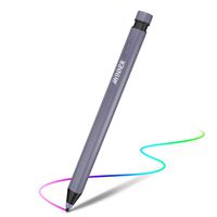 AWINNER Active Pen,Fine Tip Stylus Pen Compatible with iPad Pro 11-inch, iPad Pro12.9-inch (3rd), iPad 2018 (6th), iPad Air (3rd Generation), iPad Mini (5th Generation) -Gray