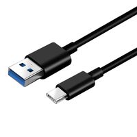 3.1 USB Type-C to USB A 3.0 Male Charger Cable Support Fast Charging(3A Fast Charge) and Data Transfer Cord, 3.3 Feet(1 Meter) for Samsung Galaxy S10 S9 S8, LG V30, V20, Google Pixel