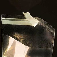 500 Clear Cellophane Bags, 3'' x 5'', Resealable Adhesive Cello Candy Cookie Poly