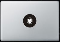 Superhero Ironman Hand Sticker Decal MacBook, Air, Pro All Models.
