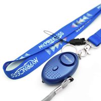MYPRINCESS Portable Self Defense Personal Alarm with Lanyards(Blue)
