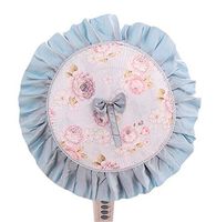 PANDA SUPERSTORE 2 Pieces Fans Cover/Rond Fans Filters/Fan Dust Cover, Flower/Blue(50cm)