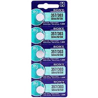 Sony 357/303 (SR44/W/SW) 1.55V Silver Oxide 0% Hg Mercury Free Watch Battery (20 Batteries)
