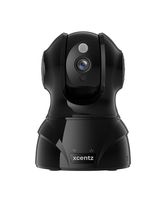 Xcentz Security Camera 1080P Wireless Home Indoor Security Camera WiFi IP Pet Camera Baby Monitor with Two Way Audio, Night Vision, Cloud Storage, Compatible with Alexa (Black)