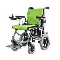 Foldable Electric Wheelchair 14KG,Lightweight Automatic Mobility Aid Wheelchair with Lithium Battery for Elderly Disabled,Singlecontrol