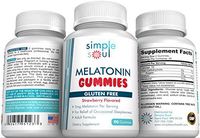 Simple Soul Melatonin Strawberry Gummies Gluten Free 90 ct