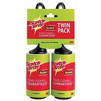 Scotch-Brite Lint Roller Twin Pack, 150 Sheets Total