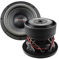American Bass HD10D2 10" HD Series 3000 Watts Max Power Dual 2 Ohm Subwoofer