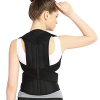 Back Posture Corrector for Men & Women Comfortable Back Double Y-shaped Cross, Built-in Steel Plate Brace Clavicle Support Device for Contracting Abdominal Muscles, Thoracic Kyphosis, Pain Relief (S)