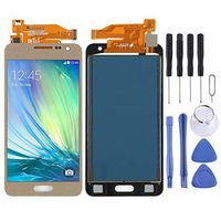 JUNXI Phone case Phone Cover LCD Screen and Digitizer Full Assembly (TFT Material) for Galaxy A3, A300F, A300FU (Black)+Highly Recommended (Color : Gold)