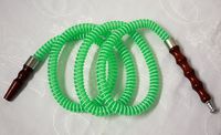 61" GREEN Washable Hookah Hose for Hooka Shisha Nargila Pipes
