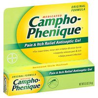 Campho-Phenique Pain & Itch Relief Antiseptic Gel 0.5 Oz (Pack Of 4)