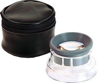 10x Stand Magnifier Adjustable Stand Fixed Focus Magnifier with Carrying case