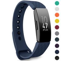 findway Compatible with Fitbit Inspire HR Bands/Fitbit Inspire Band, Adjustable Soft Silicone Inspire Straps for Women Men Sports Replacement Accessories Bands for Inspire/Inspire HR Fitness Tracker