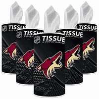 NHL Arizona Coyotes Accessories Party Supplies & Party Decorations Tissue Cups 5-Pack