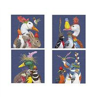 Paperproducts Design Group Chat Paper Beverage Napkins, Bundle of 4 (20ct) Packages