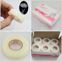 3M Transpore White Plastic Tape, Pack of 2 Rolls - 1/2" X 10yd