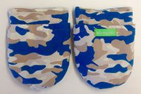Warmables RA Arthritis Heat Pack Glove, Blue camo