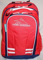 High Sierra Blaise Laptop Backpack, Crimson/True Navy/White