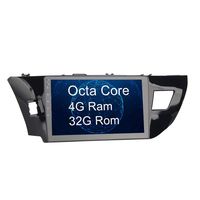 SYGAV Android 8.0 Car Stereo for 2014-2016 Toyota Corolla Radio with 10.2 Inch Touch Screen GPS Sat Navigation Head Unit