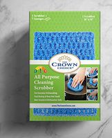 Odor Free Scrubbing Pad (1Pk) for Dishwashing and Cleaning | Strong & Scratch Free Scrubber | Very Durable and Tough Scrub Sponge | No Mildew Smell from Sponges, Dishcloth, Cotton.