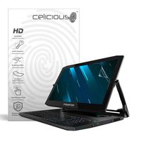Celicious Vivid Invisible Glossy HD Screen Protector Film Compatible with Acer Predator Triton 900 [Pack of 2]