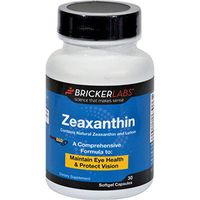 BRICKER LABS ZEAXANTHIN WITH LUTEIN, 30 SGEL