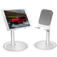 Desktop Tablet Stand,Phone Holder,Compatible with Tablets Such As iPad Air Mini Pro, Phone XS Max XR X 6 7 8 11,Kindle and Nintendo Switch