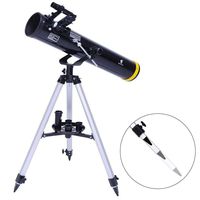 GeerTop Telescope 76mm Aperture Focal Length 700mm EQ Astronomy Portable Reflector Camera Friendly for Kids and Beginners