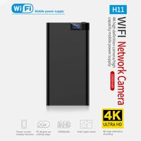 Aoile HD 4K 10000mAh WiFi Power Bank Camera Wireless Motion Detection Night Vision Security Camera Nanny Cam Home and Office