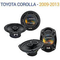 Compatible with Toyota Corolla 2009-2013 Factory Speaker Upgrade Harmony R65 R69 Package New