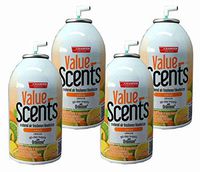 Metered Air Fresheners Value Scents Citrus Champion Sprayon 6.17 oz Can - 5375, Box of 4