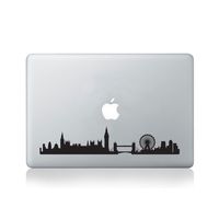 London City Skyline Vinyl Decal for MacBook (13/15) or Laptop