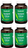 (4 PACK) - HealthAid - Turmeric (Curcumin) 750mg | 60's | 4 PACK BUNDLE