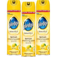 Pledge Lemon Enhancing Polish 9.7 oz, 3 ct (.3-Pack(3 ct))